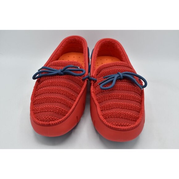 SWIMS Mens Size 8 Terry Loafer Red Ensign Blue Slip On Loafers Shoes - Picture 3 of 12
